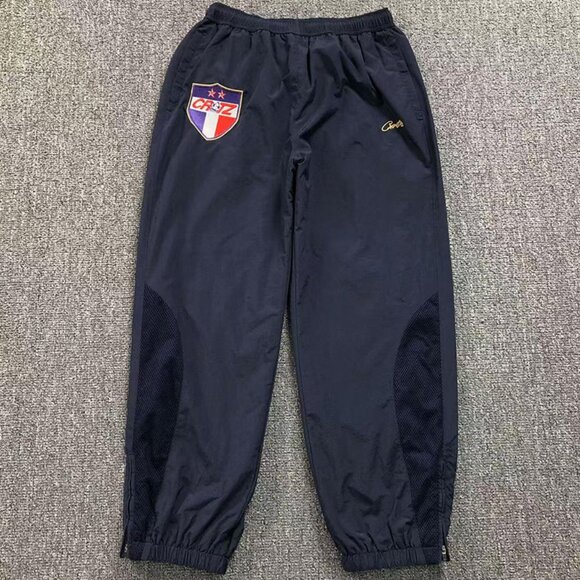 Corteiz France Shuku Trackpants Blue - Picture 1 of 9